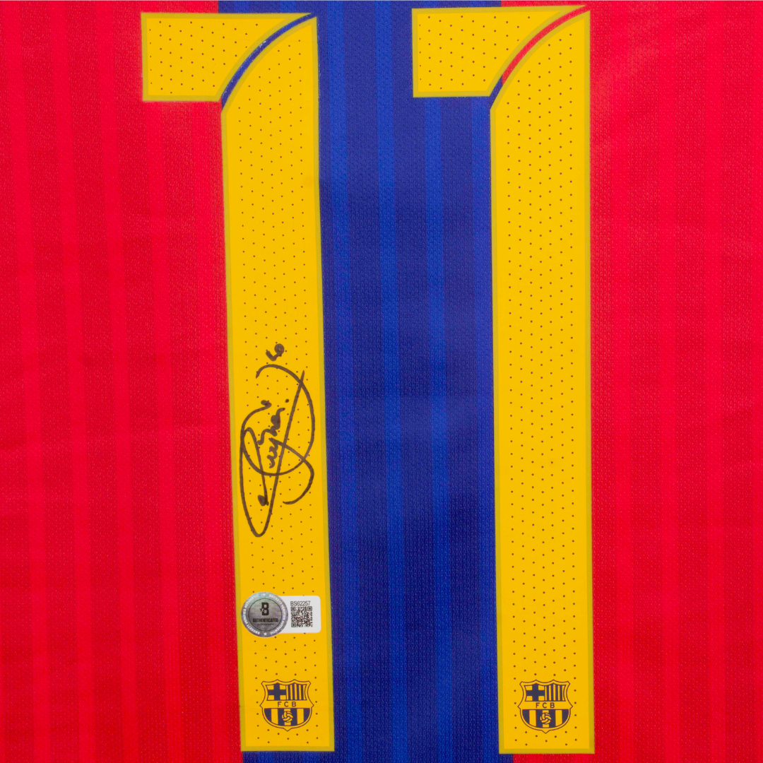 Neymar Jr Signed FC Barcelona Soccer Jersey #11 with Beckett COA